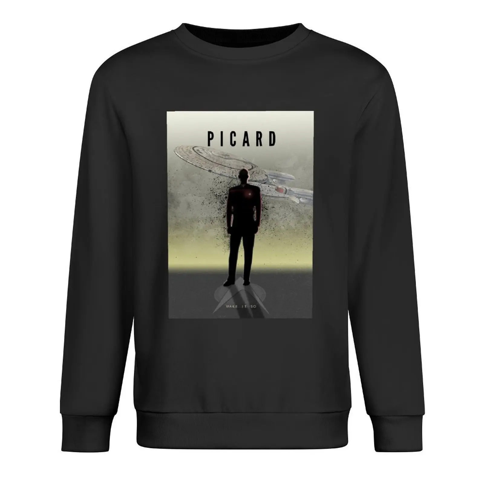 

Picard from Star Trek TNG Pullover anime clothes korean style clothes tracksuit winter clothes sweatshirt men