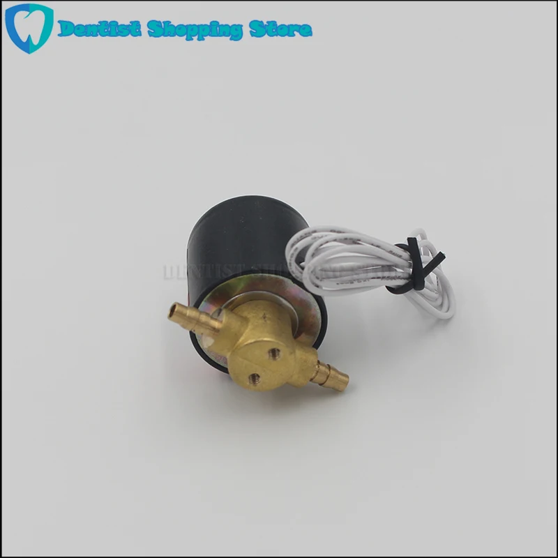 Electric Solenoid Valve 0.6 MPa 3Pcs Dental Solenoid Valve Dental Laboratory Dental Chair Accessory DC24V Dental Equipment