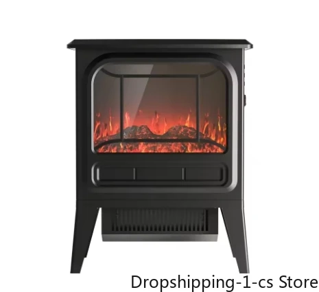 Freestanding Real Fire Fireplace Cast Iron Wood Burning American Stove European Style