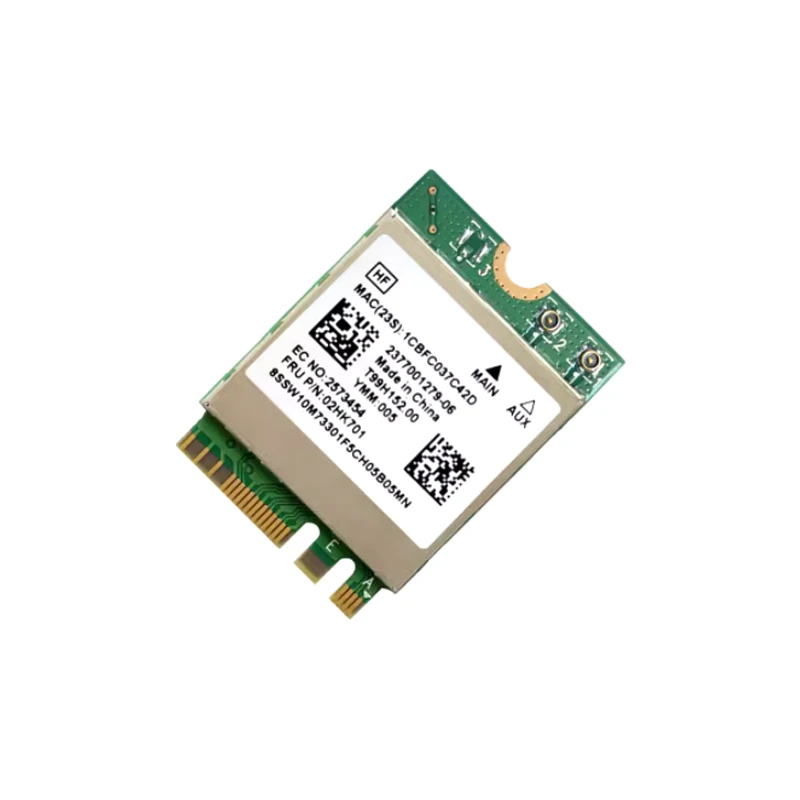 RTL8822CE 5G Dual-band Gigabit Built-in Wireless Network Card 5.1 Bluetooth M.2 1200M Suitable for Desktop Laptop Computers