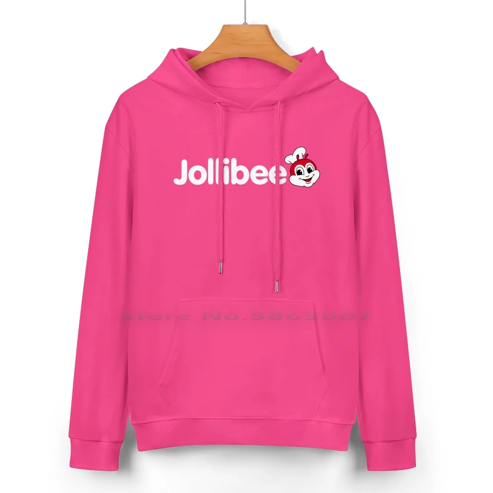 Best Seller Jollibee Pure Cotton Hoodie Sweater 24 Colors Jolly Resto Restaurant Foods Filipino Philippines Pinoy Filipina