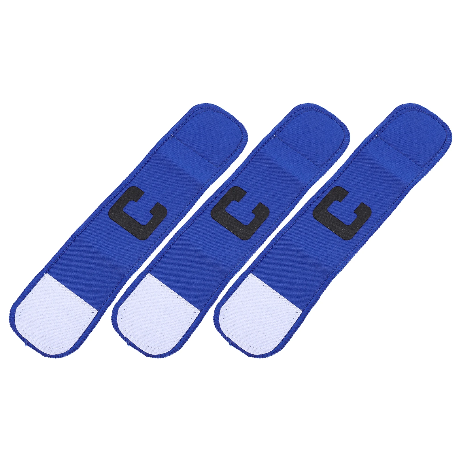 3 Pcs Armband Adjustable Captain Team Leader Mark Soccer Bands Sports Team Leader Armband Supplies C-mark Band