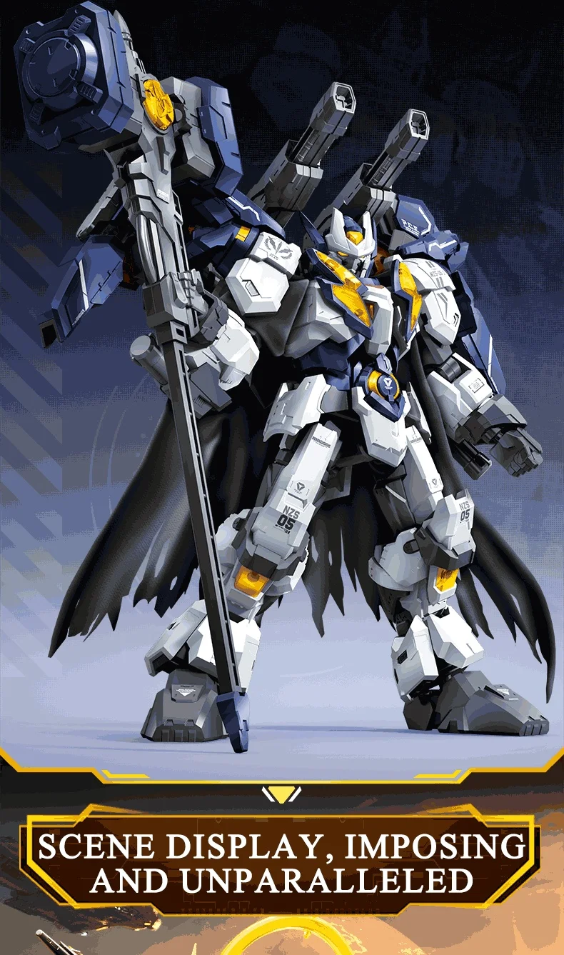 SEMBO Hemoxian Beweglicher Mecha-Bausatz, MOC-Actionfigur, Robotermodell, Bausteine, Blindbox-Spielzeug, Weihnachtsgeschenke – Detail 16