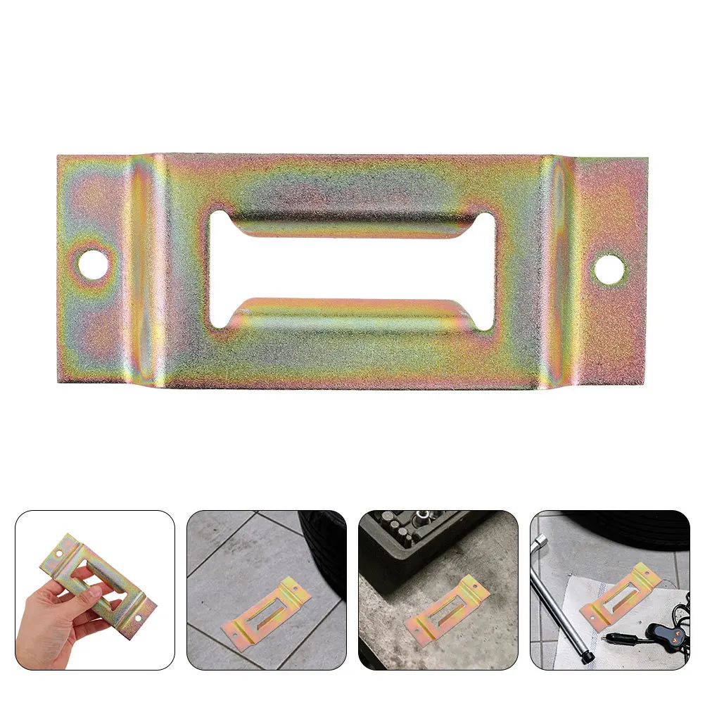 

2Pcs Universal E-Track Tie Down Rails Galvanized Heavy Duty Anchors for Trailer Truck Boat Cargo Fastener System Slot Mounting