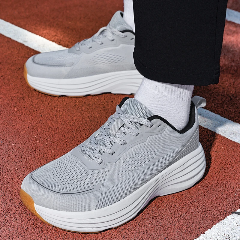 Men Shoes Wide Fit Running Shoe Cushioning Male Walking Jogging Sneakers Breathable Athletic Boots Fashion Tenis Masculino