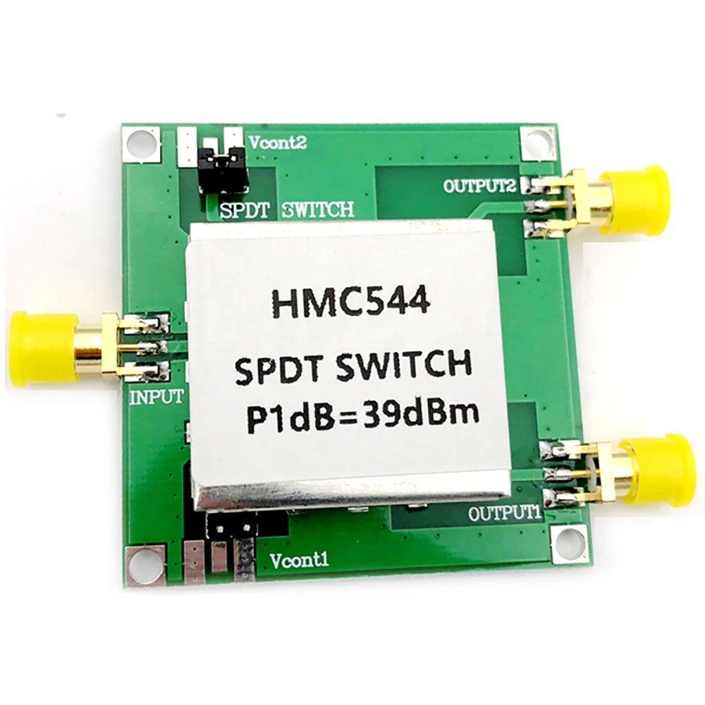 HMC544 RF Switch Module Single throw Switch High Input+39dBm3-5V Control Ham Wireless Amplifier