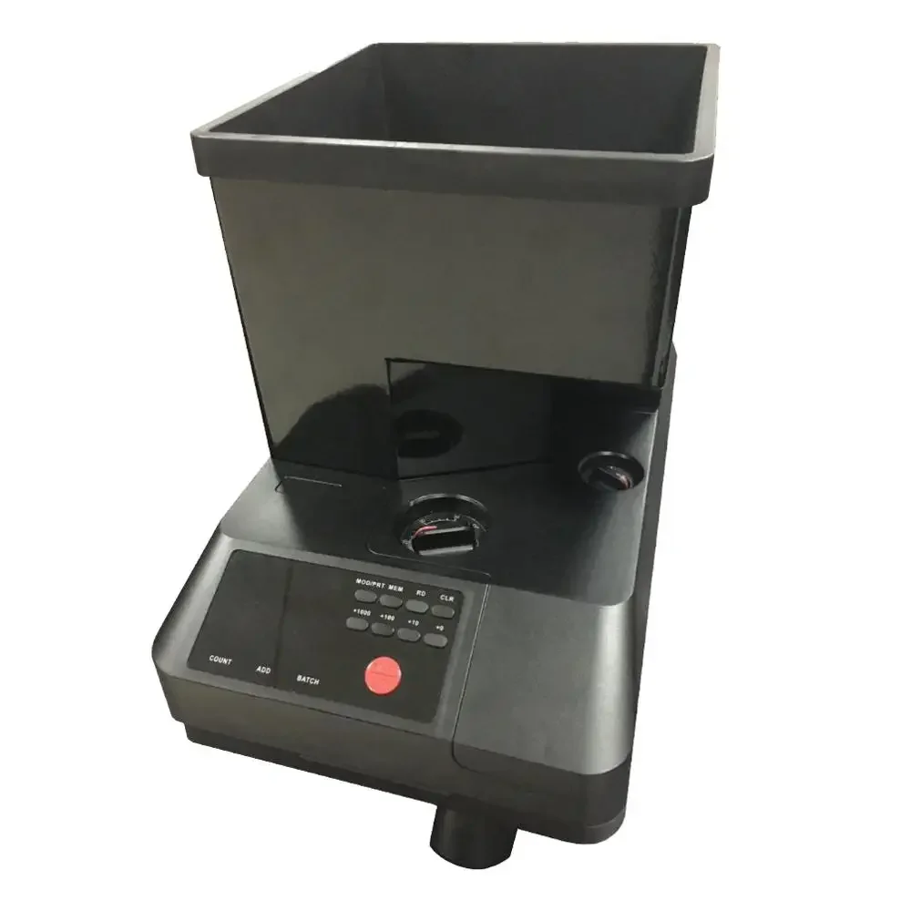 Big hopper capacity coin counter