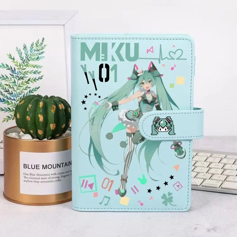 Anime Cartoon Hatsune Miku Notebook Hand Grootboek Casual Notebook Student Dagboek Briefpapier Schoolbenodigdheden Meisjes Verjaardagscadeau