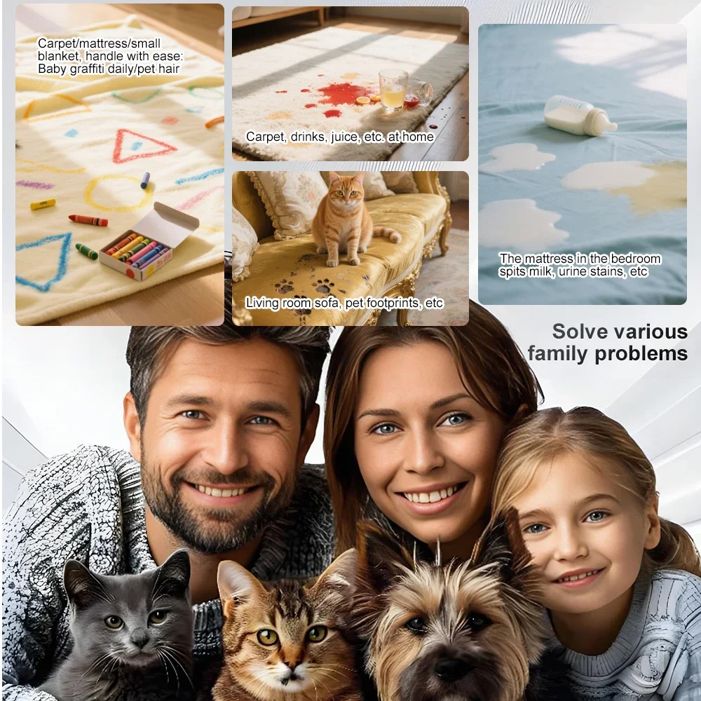 All-in-One Multifunctional Cleaner Small Fabric Sofa Carpet Window Cleaning Machine Household Vacuum Dust Cleaner