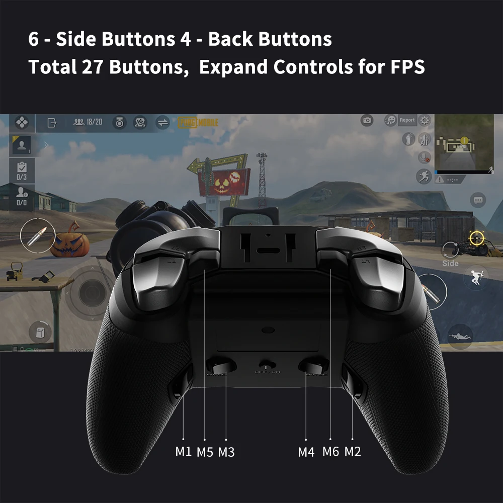 2 Wireless  Gamepad Game Controller for Pc Smart Phone Game System Joystick
