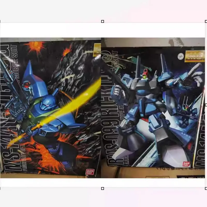 Spot Bandai MG Solomon Nightmare Cardo Special Blue Warrior Blue Lick Diaz Mobile Handheld Model Toy Gift Movie Anime