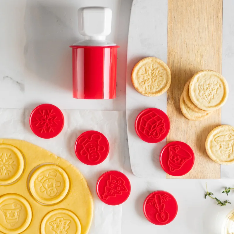 Keks Siegelform DIY Backen Keks Prägeform Kreative Weihnachten Cartoon Tier Keksform