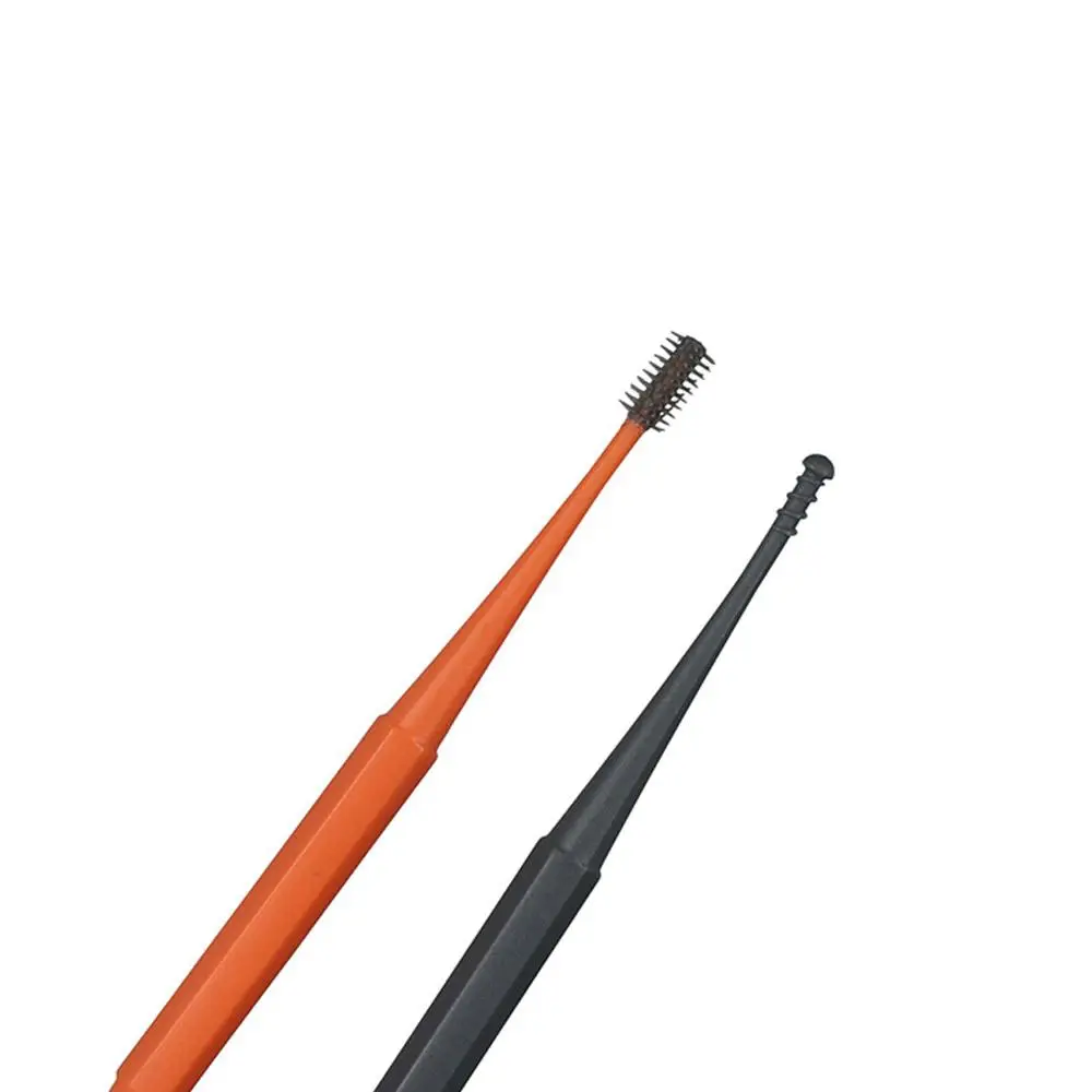 أداة العناية بالأذن أداة إزالة شمع الأذن مزيل اختيار الأذن 360 ° مسحة حلزونية مزدوجة الرأس لتنظيف شمع الأذن، ملعقة اختيار الأذن #4