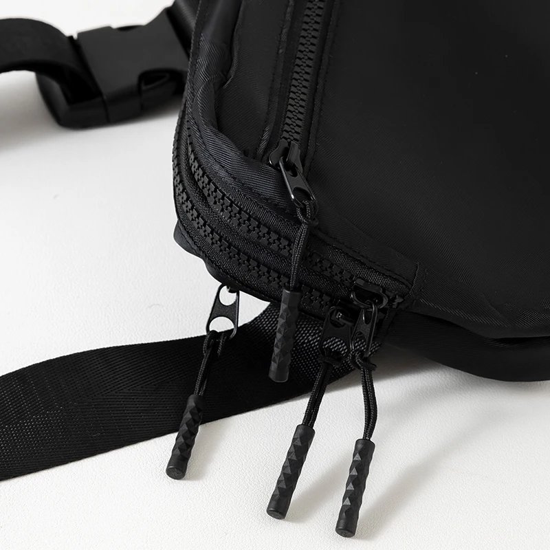 New Fashionable Large Capacity Mobile Phone Waist Bag Outdoor Casual Double Layer Wallet Unisex Practical Leisure Satchel view 5