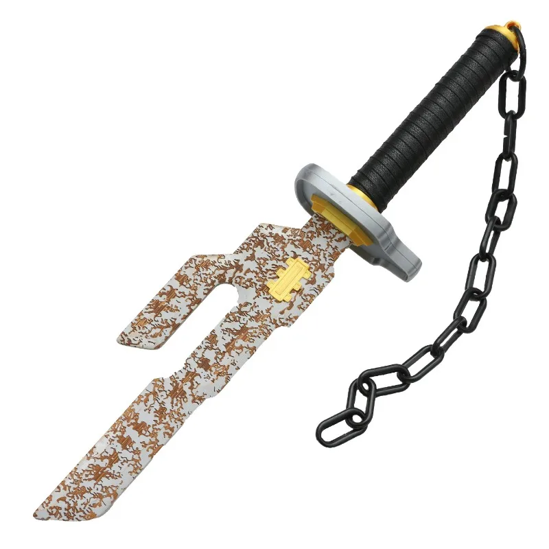 Cuchillo de liberación de alma de 43cm/16,93 pulgadas, juguetes Katana, periféricos de animé, samurái de bambú, modelo Medieval, accesorios, Cosplay, regalos para novio, manualidades