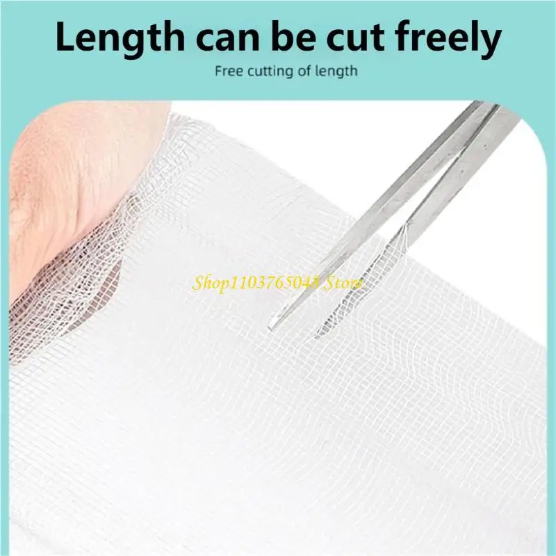 R53E Pack of 20 Elastic Cleaning Bandages With Rebounds Design for Comfortable