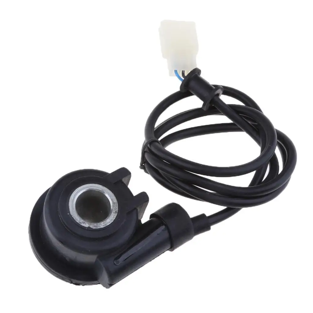 

Metal Motorcycle Digital Odometer Speedometer KPH Sensor Cable 3 Wires Black