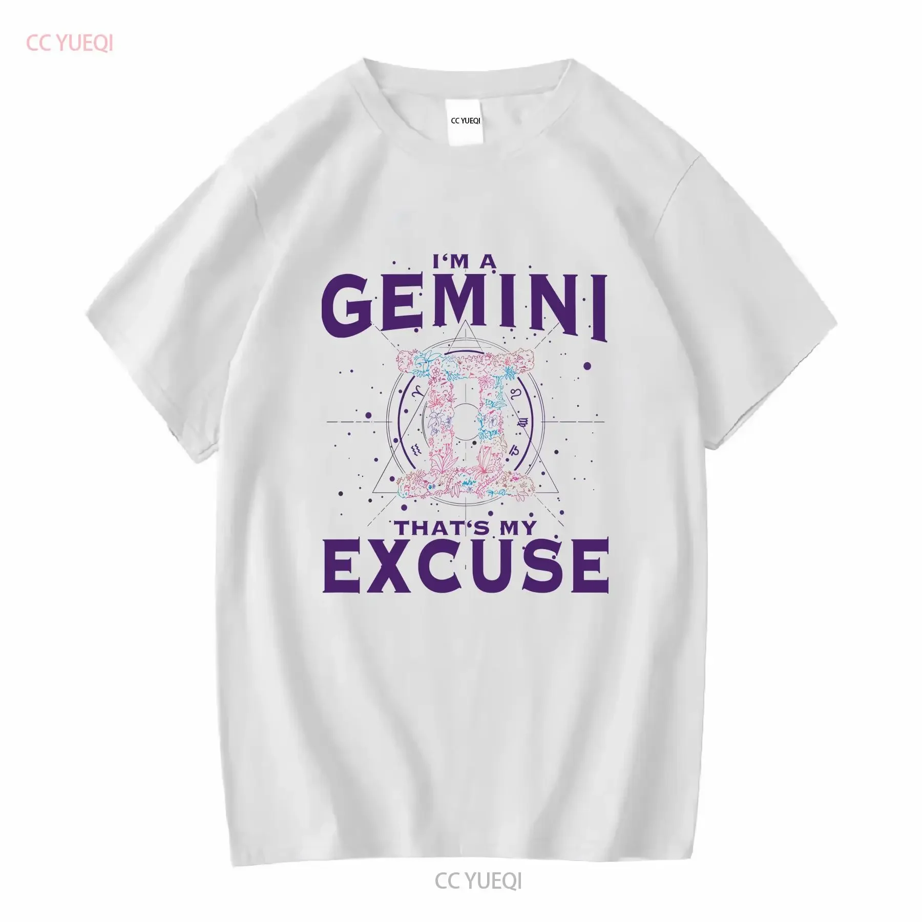 I Am A Gemini Zodiac Sign Art Twins Horosc Collaboration Backpack Large Capacity Cute Foldable Clothes Backpacks vintage Unisex