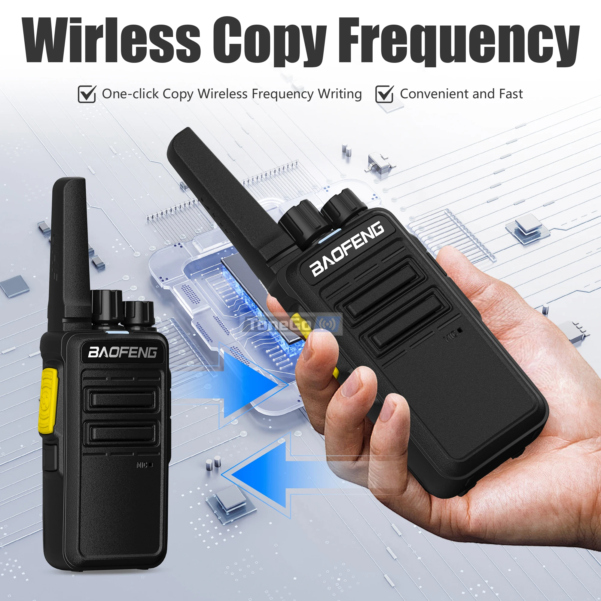 Baofeng BD-V12A جهاز اتصال لاسلكي صغير AR-12 للحد من الضوضاء نسخة لاسلكية تردد نوع-C شاحن V12-A لحم الخنزير اتجاهين راديو الصيد