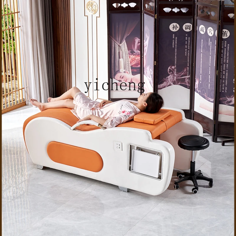 

ZC Face Washing Bed Facial Bed Solid Wood Tattoo Embroidery for Beauty Salon Ear Cleaning Massage Couch