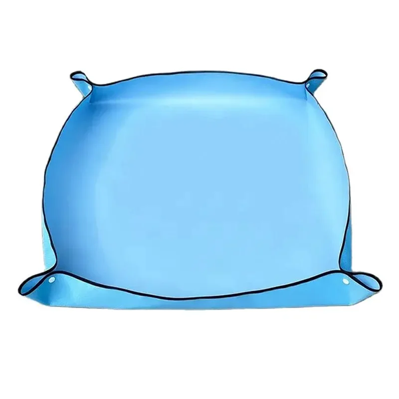 Składana podkładka do sadzenia w ogrodzie 32 cm - 100 cm Wielokrotnego użytku Akcesoria do doniczek ogrodowych Artykuły ogrodnicze do domu Podkładka do przesadzania