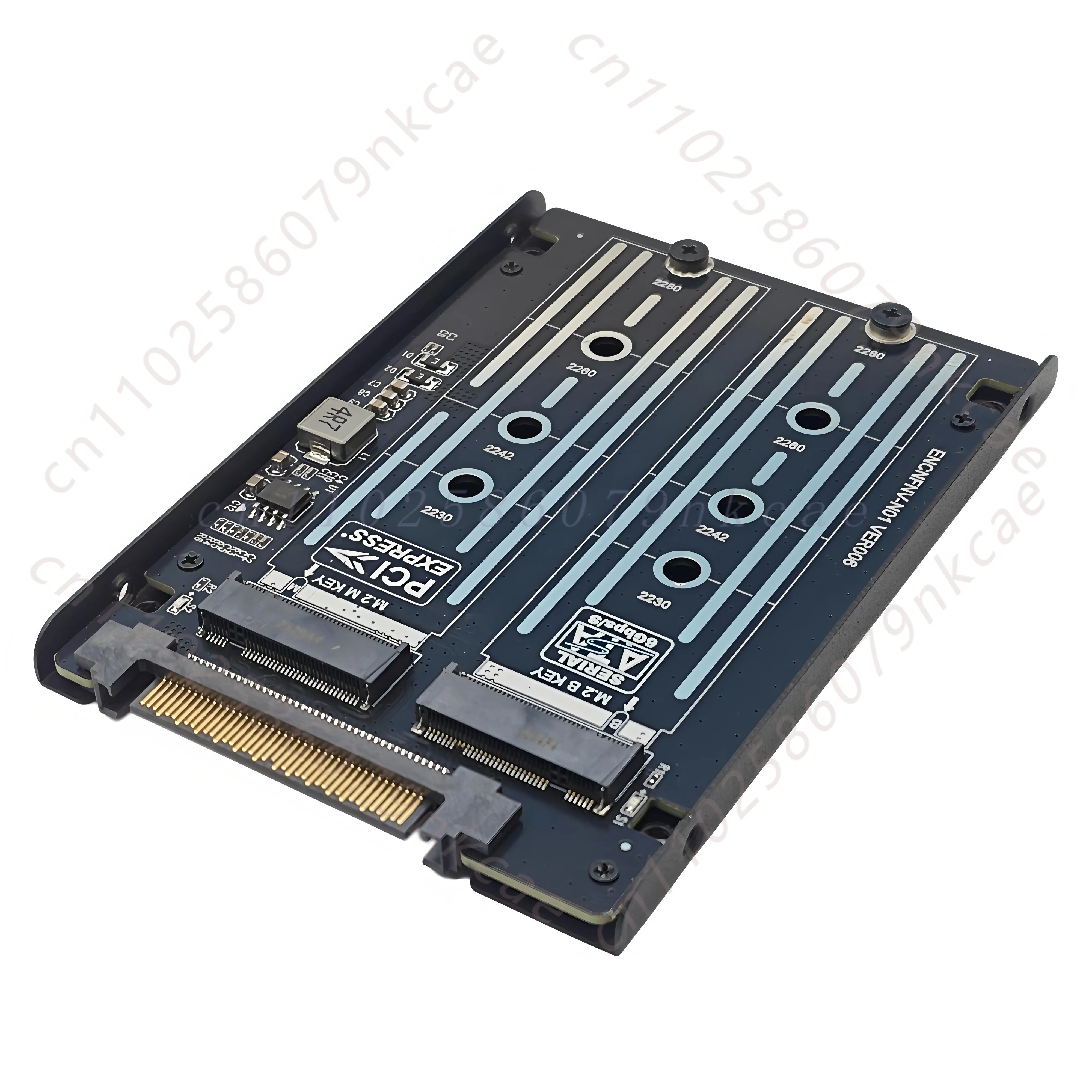 M.2 NVMe to U.2 SFF-8639 Adapter Card PCIe 4.0 Gen4 x4 M-Key Converter Board for 2.5