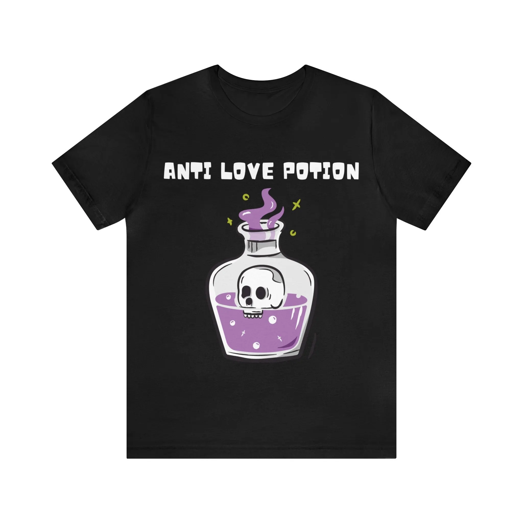 Футболка с надписью «Anti Love Potion» на День святого Валентина Eww