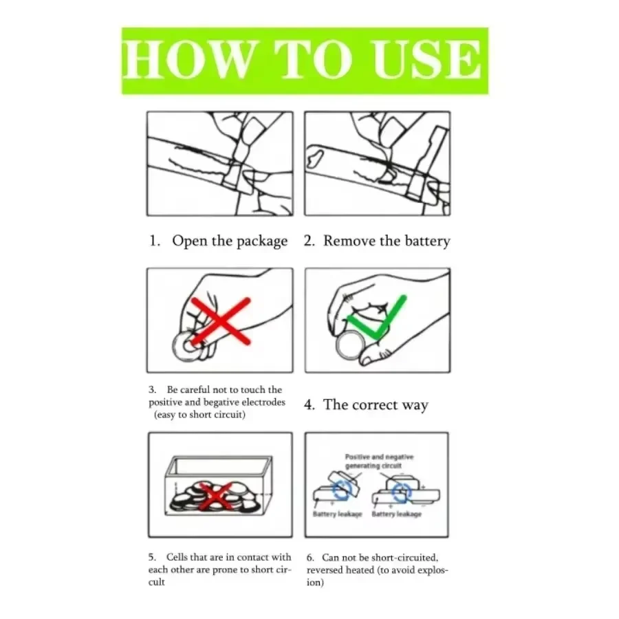 عالية الجودة AG4 LR626 1.55 فولت بطارية ساعة قلوية 377 SR626 177 626A 377A CX66W لعبة آلة حاسبة مفتاح السيارة على مدار الساعة خلية زر #4