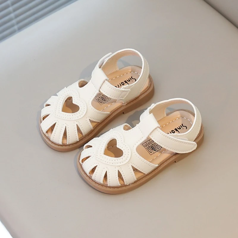 

Children's Sandals 1-6 Years Old Beige Boys and Girls Toddler Shoes Summer New Soft Bottom Non-slip Kids Casual Single Shoes