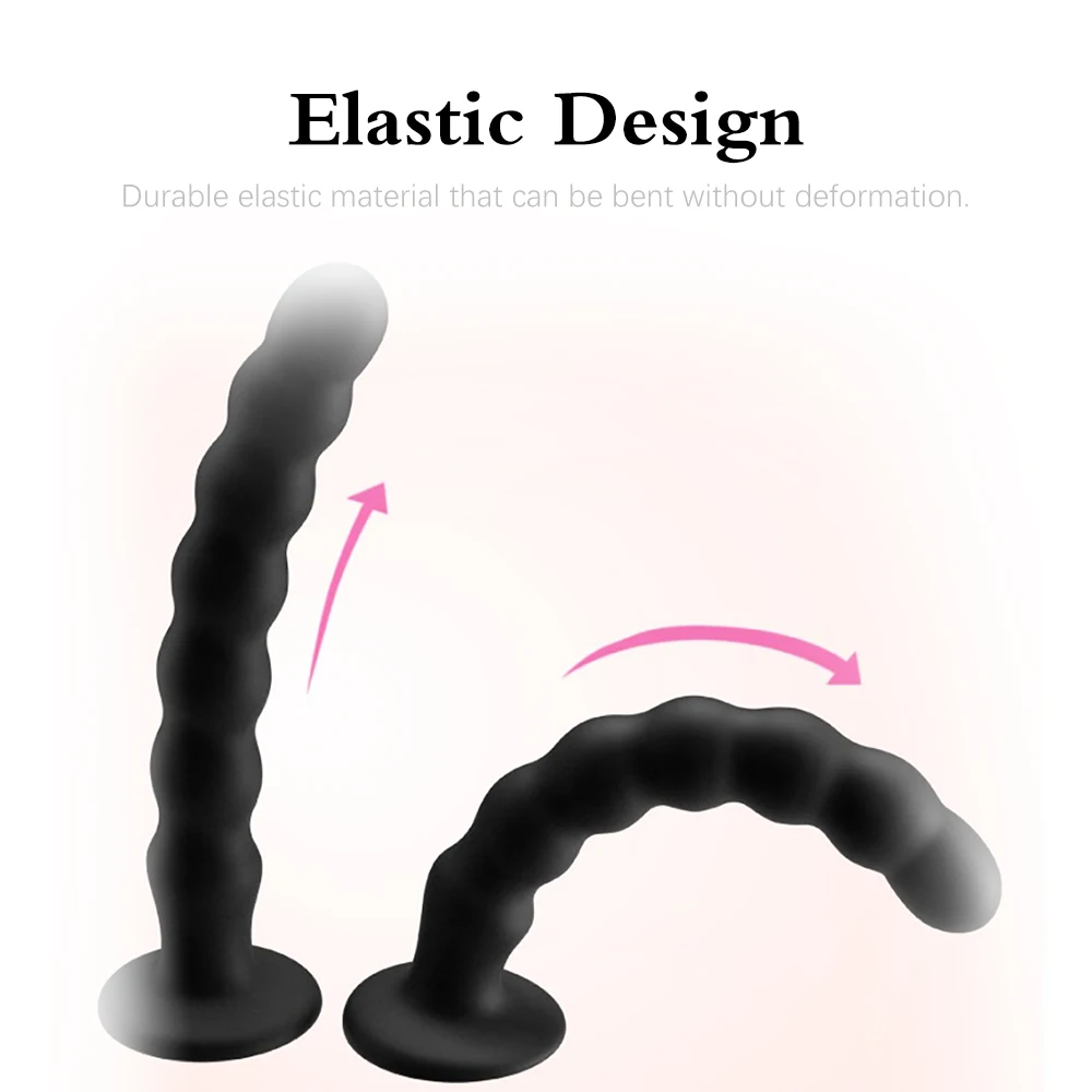 Sex Toys for Man and Woman Anal Plug Prostate Massager Sex Products Vaginal Stimulator With Strong Sucker Silicone Bead Dildo