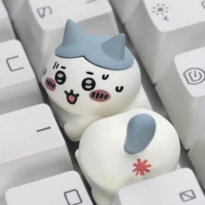 Chiikawa Mechanical Keyboard Keycaps Resin E-Sport Gaming Customized Accessories For Computer girls Gamer Office Gifts