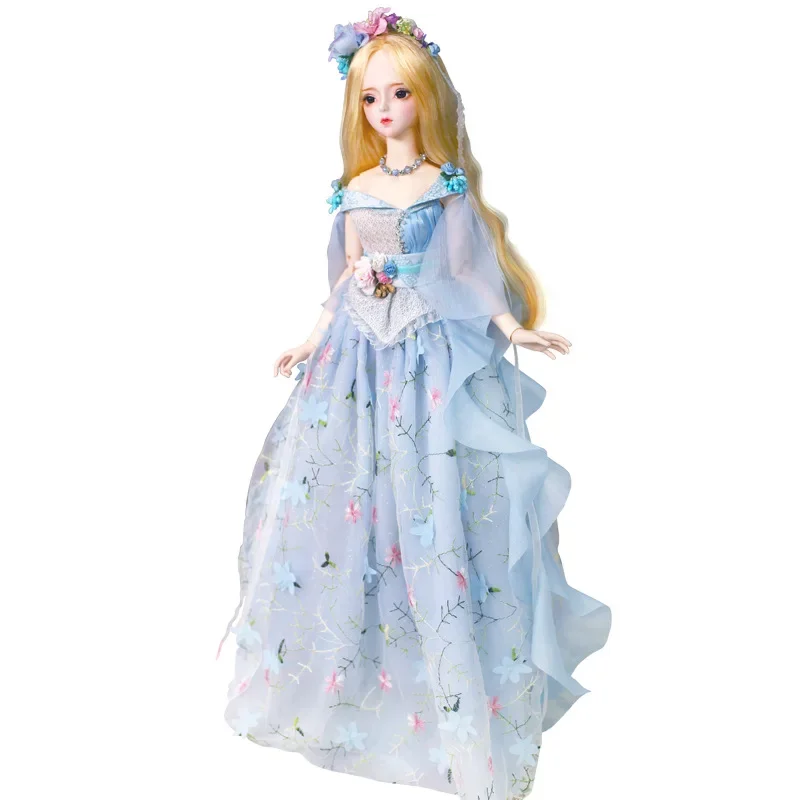 Desheng doll 60cm large barbie dress up doll 3 points bjd girl gift Internet celebrity Douyin toy