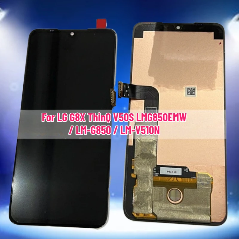 

Replacement Display LCD for LG G8X ThinQ V50S LMG850EMW / LM-G850 / LM-V510N Touch Screen Digitizer Assembly