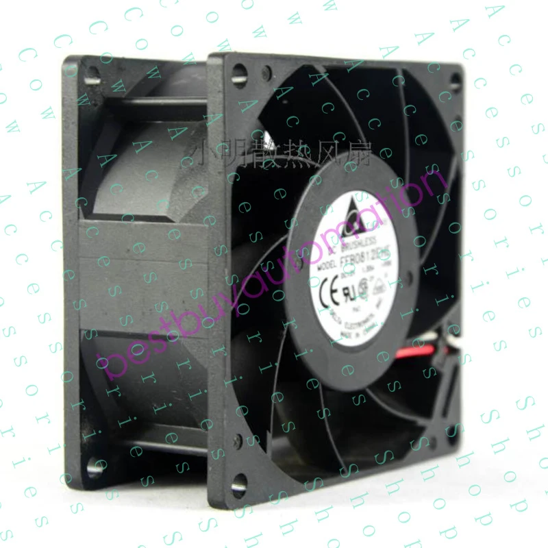 PP+ 1PC   Violent Cooling Industrial Fan High Air Volume FFB0812EHE 8038 12V 8CM