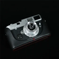 Genuine Cowhide Leather Camera Bag Protective Case Cover Bodysuit High Quality Handmade Camera Bag for Leica M6 M7 MP M2 M4-P