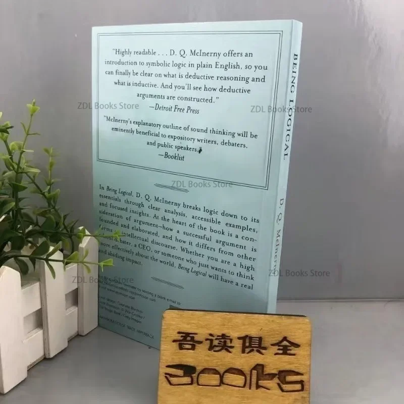 Dibuat oleh Logis D.Q. Mcinerny Buku baca Bahasa Inggris sastra filosofi Sains berpikir Baik panduan untuk baik