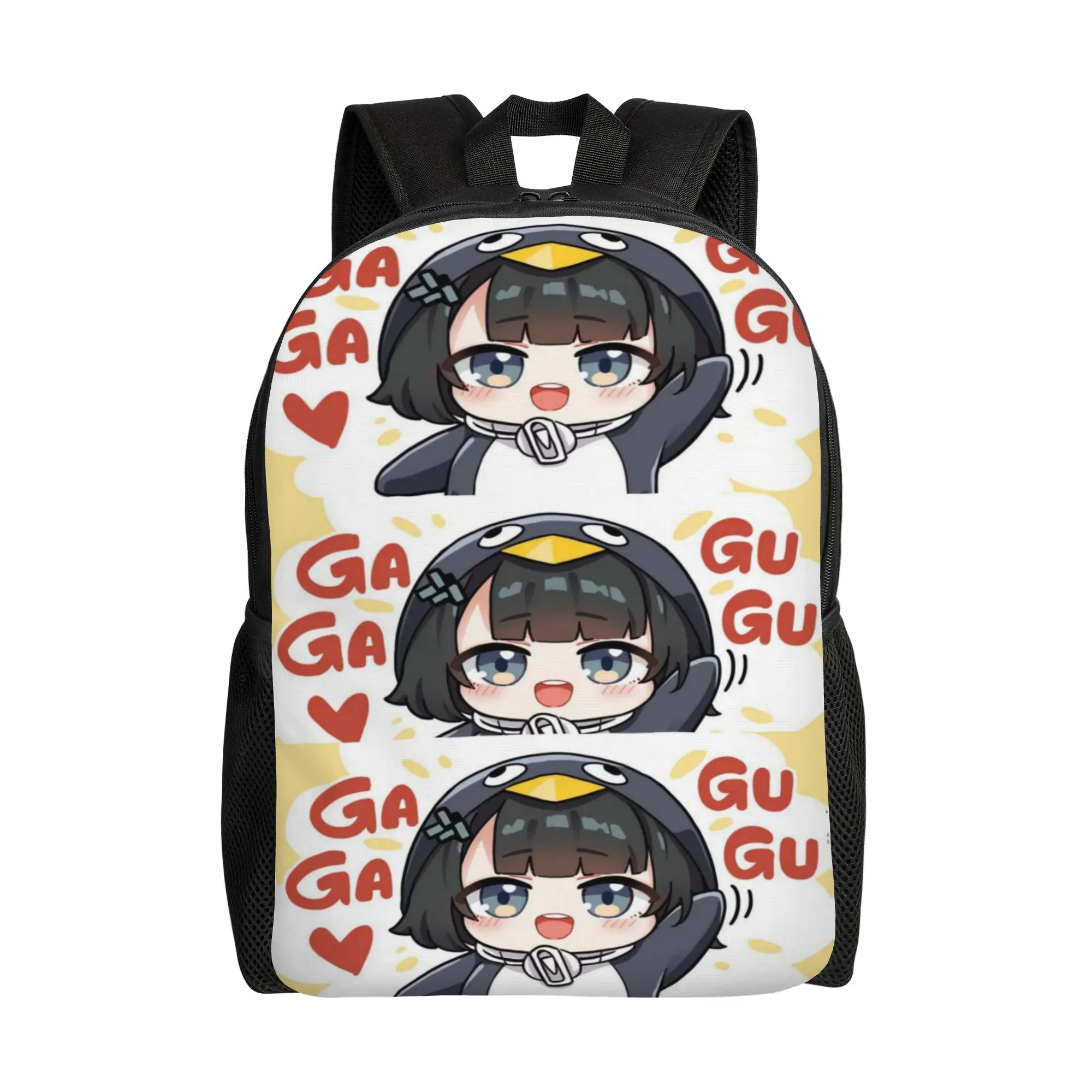 Back to school season Penguin Anime Girl With Gugu Gaga Bookbag  Male Lady Good Quality Backpack