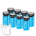 8PCS CR123A Battery