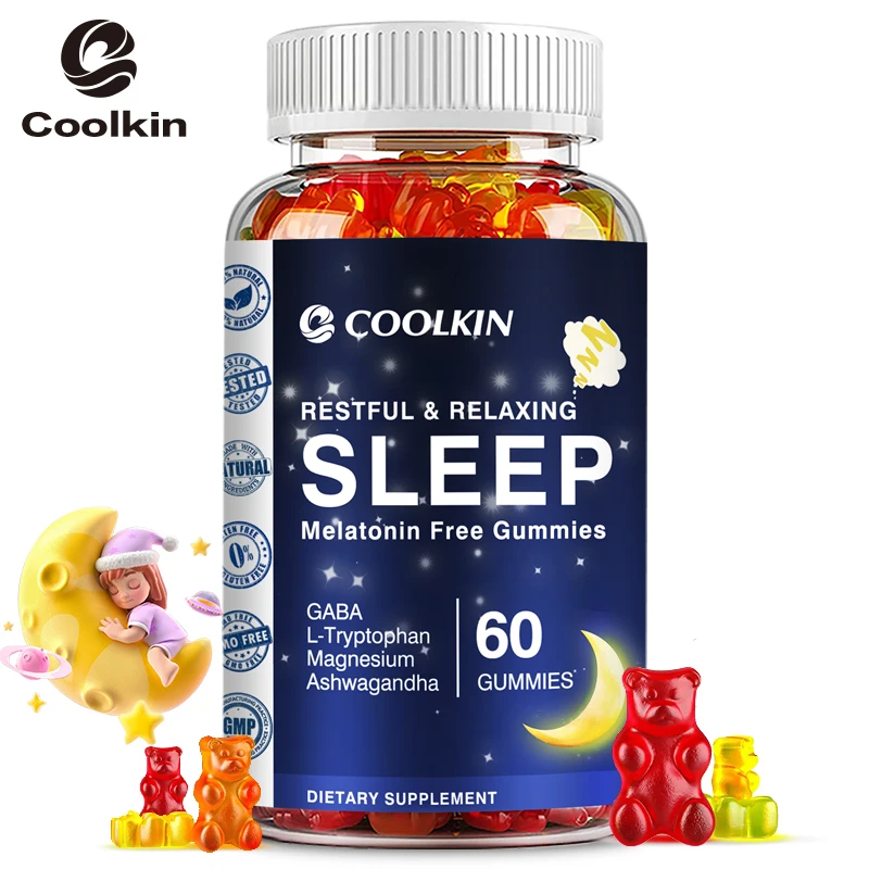 

Sleep Gummies - Melatonin | Helps Relieve Stress and Anxiety, Deep Sleep, Improves Sleep Quality