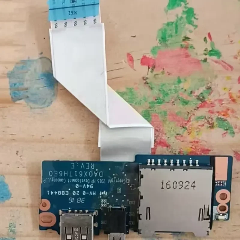for HP 430 440 446 450 G3 USB Board Sound Card Reader DA0X61JH6E0 Replacement Part