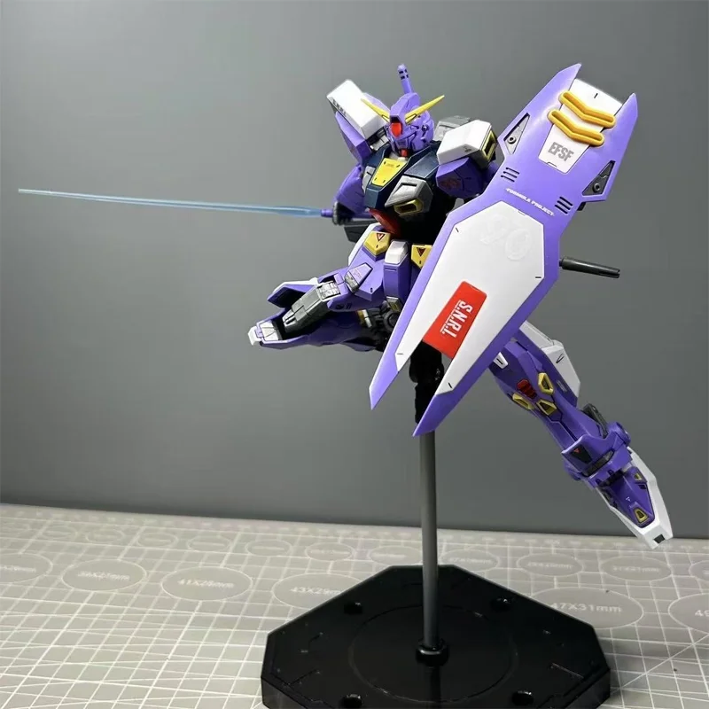 MG Series ประกอบหุ่นยนต์ F90 PB Limited Edition เดสก์ท็อปตกแต่งเครื่องประดับประกอบของเล่น 1/100 โรงรถชุดของขวัญ