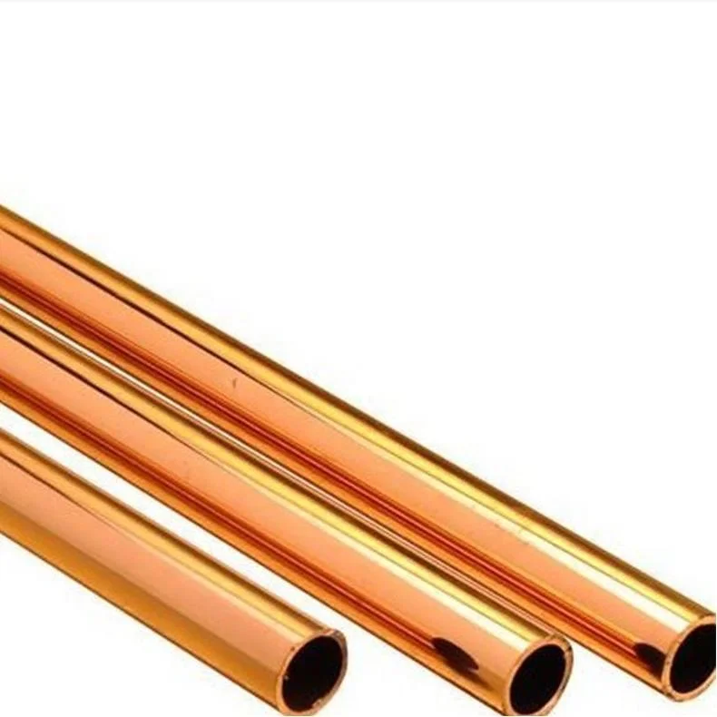 Hot selling customized fusible copper tubes with small outer diameter medical reducer copper tubes dongguan