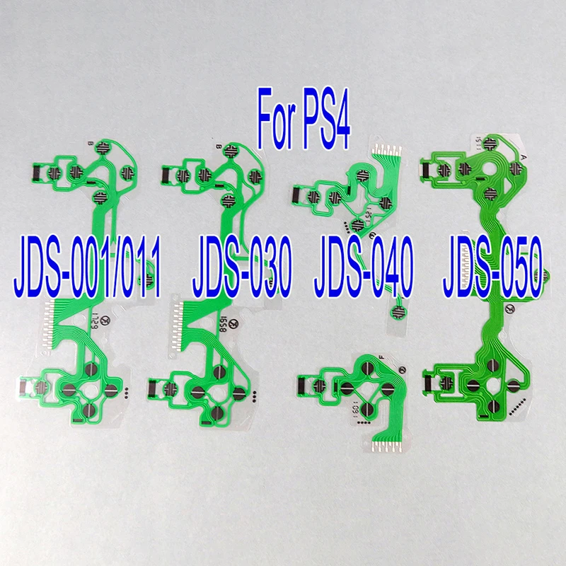 Replacement Buttons Ribbon Circuit Board For PS4 Pro Slim Conductive Film Keypad Flex JDS 010 030 040 050