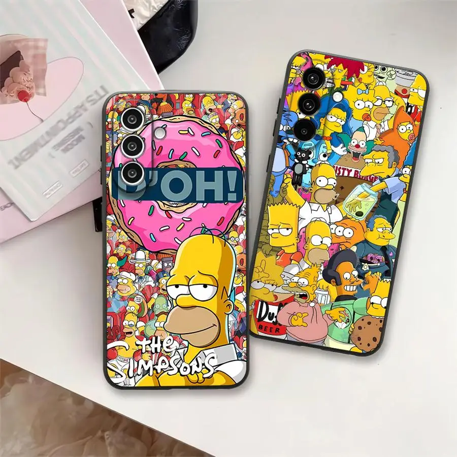 The S-simpsons Case for Samsung Galaxy A57 A15 A25 A16 A73 A51 A37 A55 A05 A23 A06 Phone Cover A41 A50 A13 A70 A53 A17 A12 A52