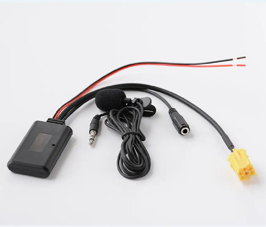 Car Aux-in Bluetooth Adapter Module Audio Receiver With Micphone for Fiat Fiat For Alfa For Lancia for Benz SMART 451 CD RADIO