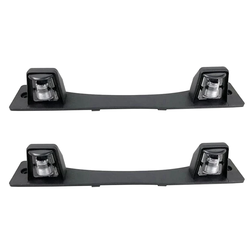 

2X Car License Plate Lights Holder For Jeep Wrangler JK 2007-2018 Without Bulb Number Plate Lamp Housing 68048762AB