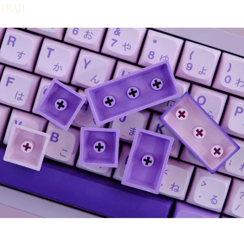 

Y8AD 134-ключ механические клавишные клавиши xda pbt dye sub purple-kep ket key cack