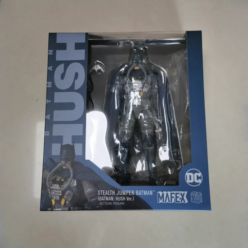 in stock MEDICOM MAFEX 166 Stealth Jumper Batman Action Figures Batman Anime Figure Giocattoli per ragazzi Bambola mobile da 6 pollici