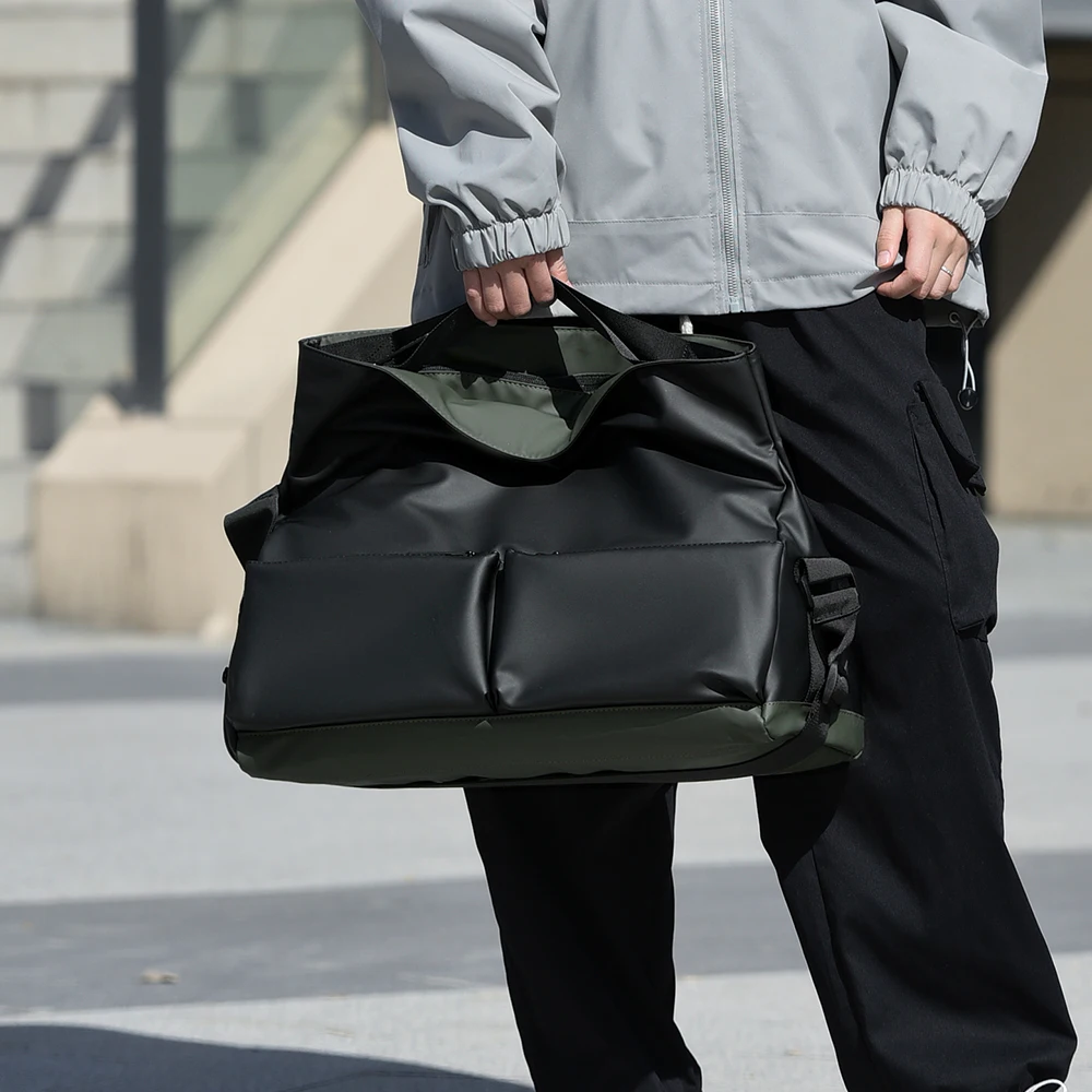 Large capacity expandable travel bags, short trip luggage bag, portable gym Bolso, crossbody handbags, suitable for fitness, sac