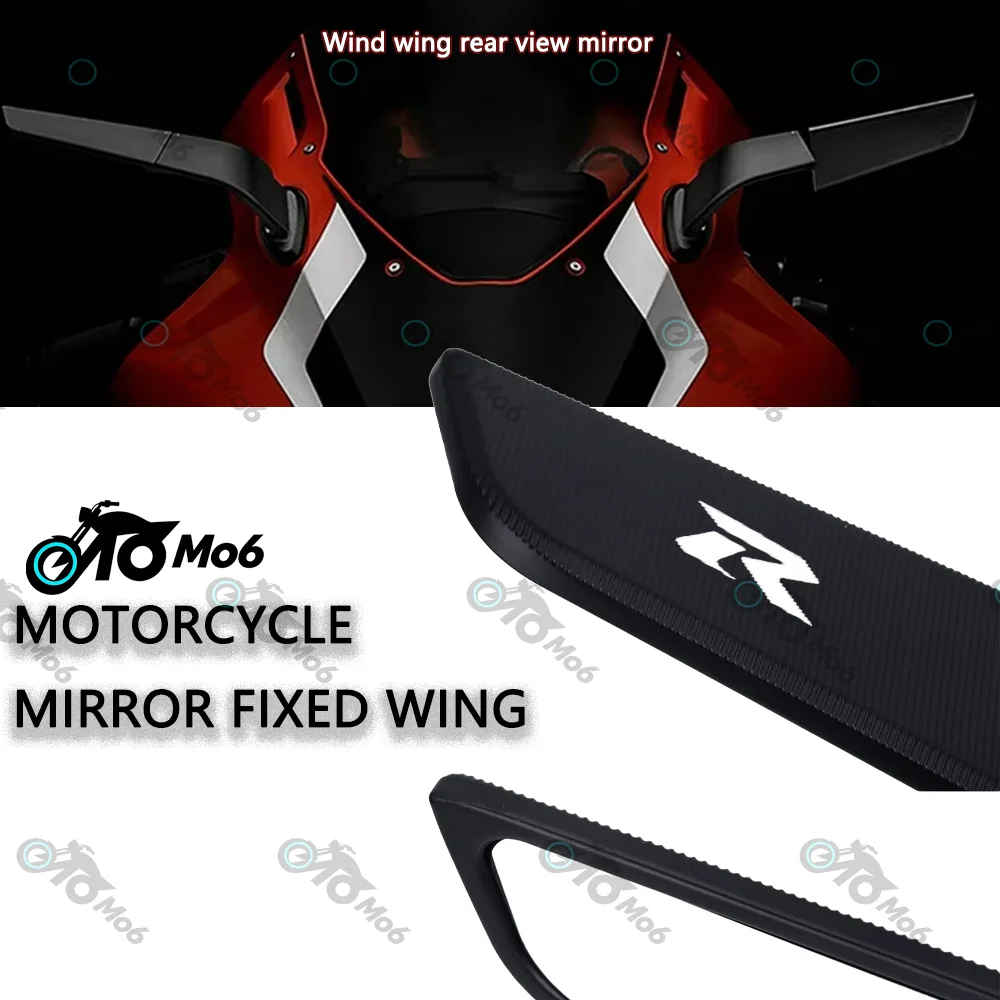 Wind Wing Rearview Mirror Rear View Mirrors For YZFR1 YZFR3 YZFR6 YZFR15 YZFR25 YZFR125 YZF R1 R3 R6 R15 R25 R125 V3 V4